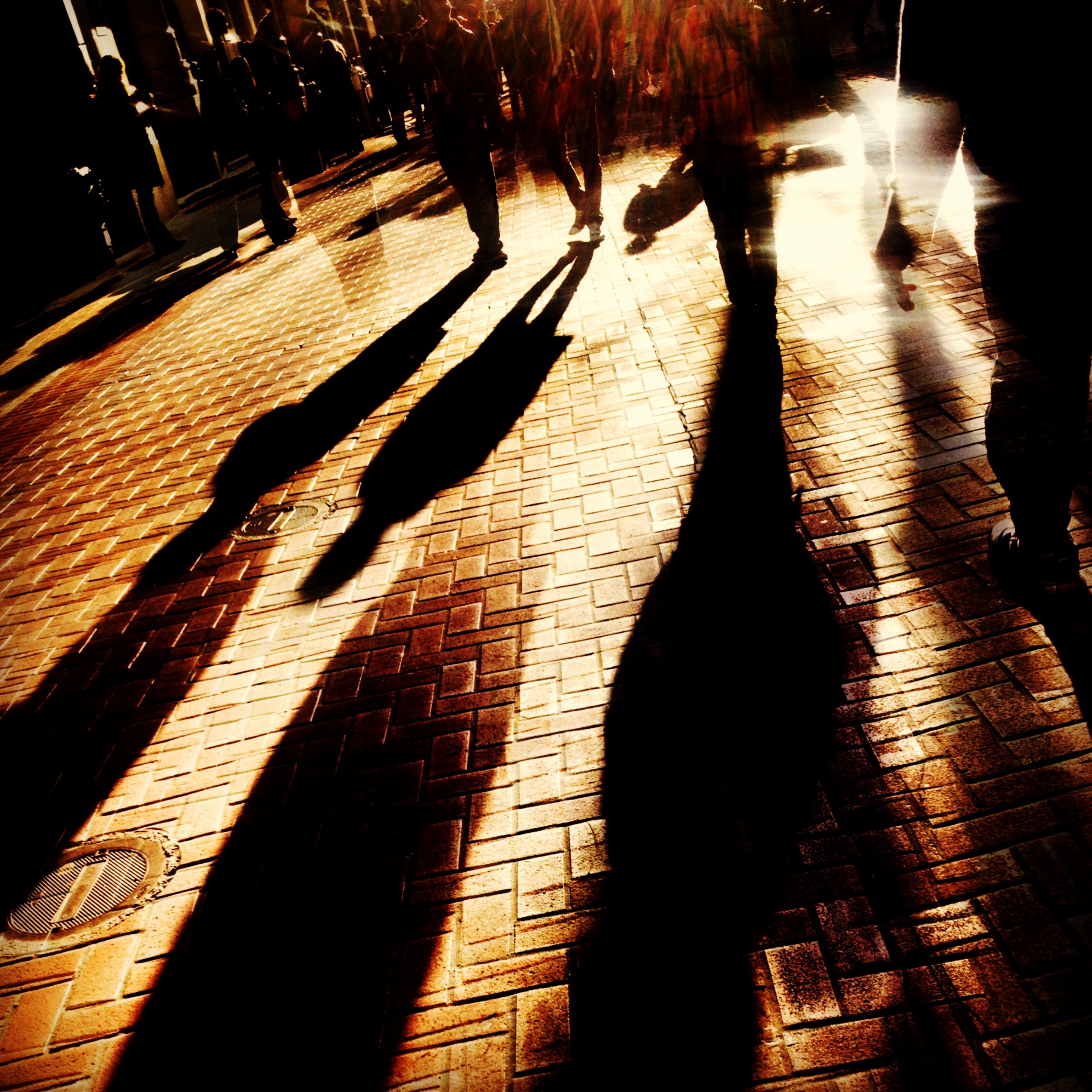 Shadows on Market Street